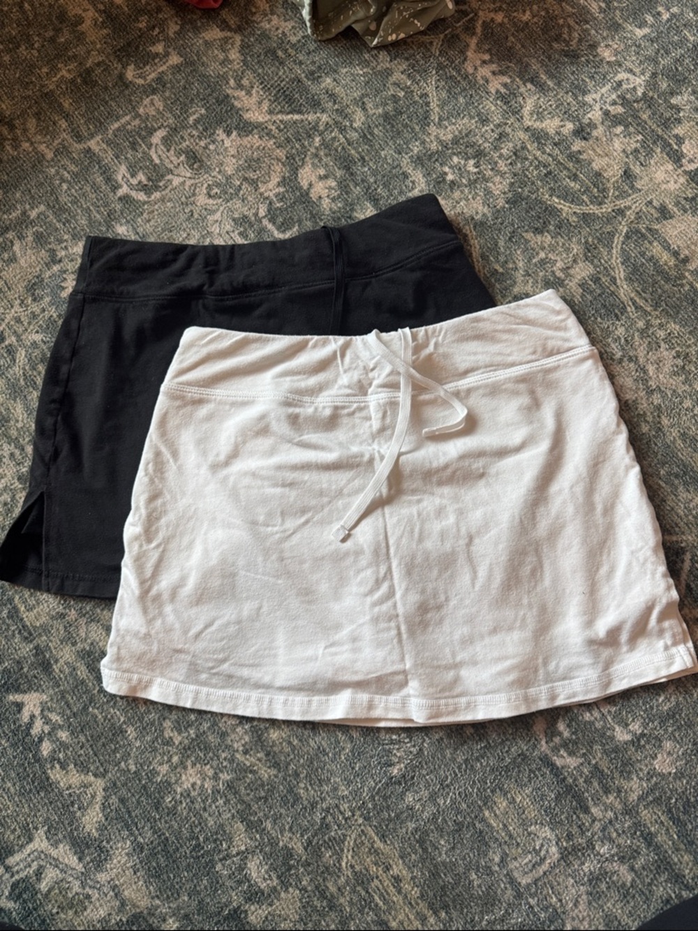 Athletic Works Black and White Women’s Skort Set